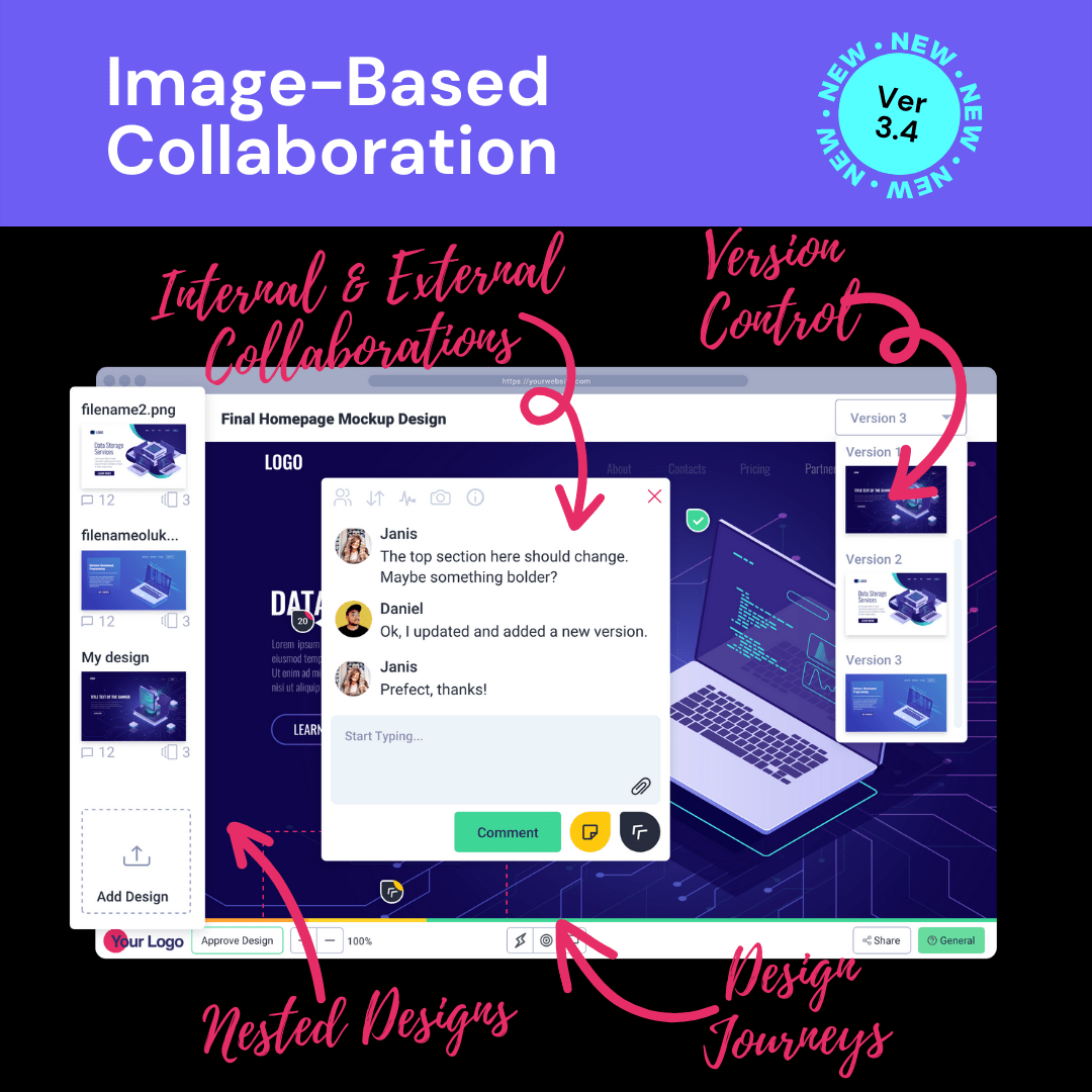 Image-Based Collaboration With Hotspots & Design Journeys